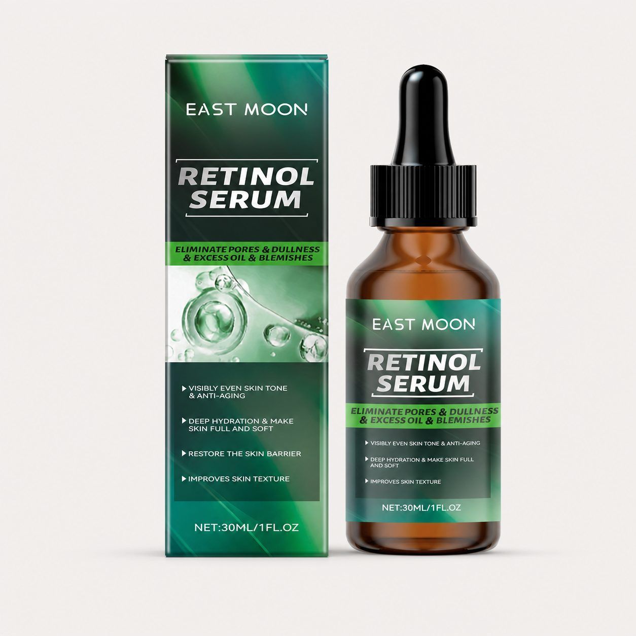 058c3947-a432-41ad-9ec0-dc44d16c4ed0.jpg EAST MOON Retinol Face Moisturizing Serum, 30 ml - Image 1